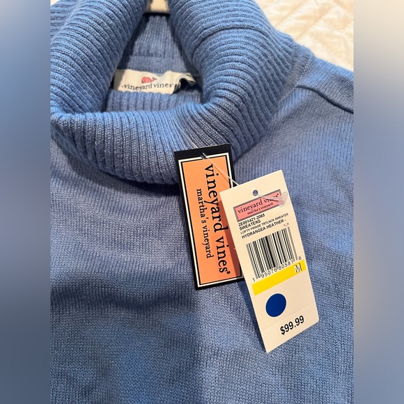 NWT Vineyard Vines cowl turtle neck sweater - Picture 4 of 5